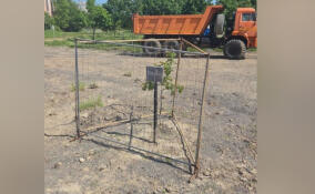 В парке «Оккервиль» временно огородили таблички с именами ветеранов ВОВ