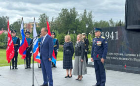 Дрозденко и Бурак посетили Парк воинской славы во Всеволожске