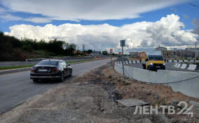 Дрозденко посетил стройплощадку подъезда к ТПУ «Кудрово»