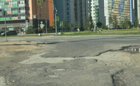 «Без слез не проехать»: жители Мурино пожаловались на качество дорог
