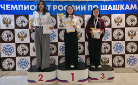 Всеволожская шашистка выиграла две медали на чемпионате России