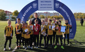 Юные футболисты из Янино-1 заняли третье место в областных соревнованиях