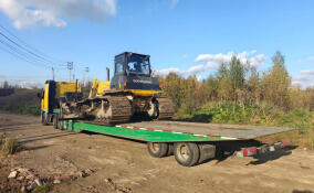 В Разметелево пресекли незаконную свалку мусора