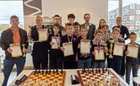 В Кудрово прошел турнир по шахматам среди местных спортсменов