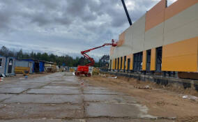Строительство бизнес-инкубатора во Всеволожске завершили на 40%