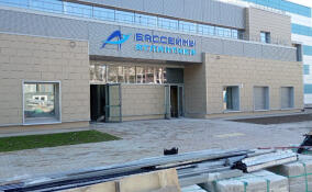 Строительство бассейна в Сертолово завершено на 85%