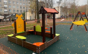 В Кузьмоловском открыли новую детскую площадку