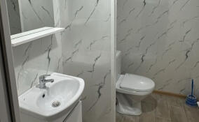 В библиотеке Лупполово обновили сантехнику