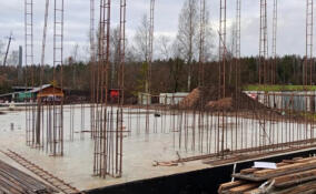 В Лупполово продолжают строительство досугового центра