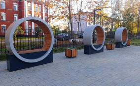 В поселке Морозова благоустроили парк