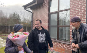 Долгожителя из деревни Юкки поздравили с днем рождения