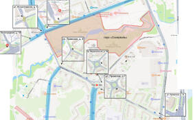 В Кудрово утвердили схему мест для парковки электросамокатов