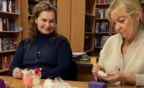 В Юкковском поселении провели мастер-класс по сухому валянию