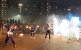 В Кудрово отпраздновали начало зимы