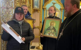 Бурак посетила Свято-Покровский храм в Енакиево в ДНР