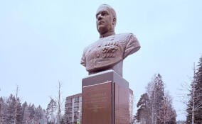 В Агалатово почтили память погибшего в зоне СВО майора Абраменко