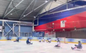 В Колтушах стартовал областной фестиваль по следж-хоккею