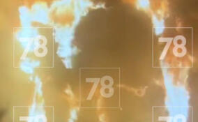 В кудровской квартире вспыхнул потолок