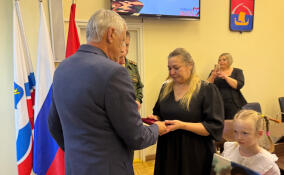 Семье погибшего бойца СВО вручили орден Мужества