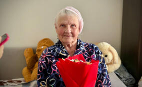 Долгожительница из Кудрово отметила свое 95-летие