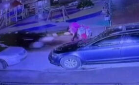 Автомобиль сбил женщину с двумя детьми в Кудрово