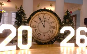 Губернатор Дрозденко поздравил всеволожцев с наступающим Новым годом