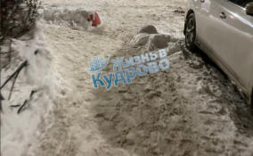 Жители Кудрово пожаловались на плохую уборку снега