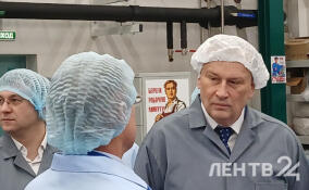 Дрозденко посетил предприятие ООО «Орион» в Сертолово