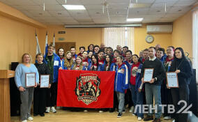 Отряд «Товарищ» приехал в Бугры в рамках акции «Невский десант»