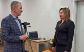 Бурак посетила лицей №1 во Всеволожске