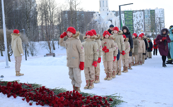 В Кудрово прошла акция в память об афганской войне