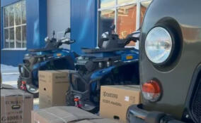 Всеволожский район передал партию техники в зону СВО