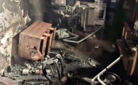 В промзоне «Мягловская» вспыхнул ангар