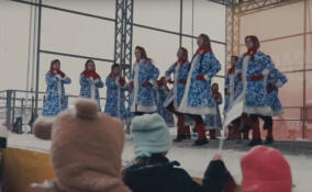 Празднование Масленицы в Янино завершилось концертом