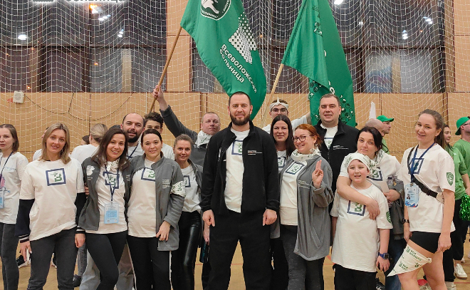 Сотрудники Всеволожской больницы приняли участие в Спартакиаде