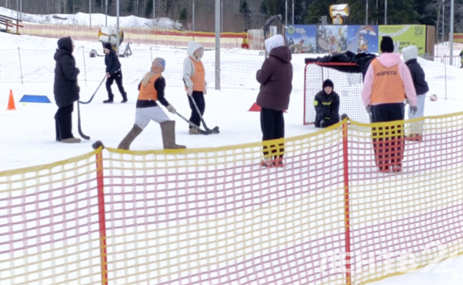 В «Охта Парке» стартовал фестиваль дворового спорта «Русская зима»