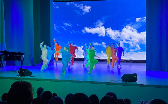 В Новом Девяткино состоялся концерт к 8 Марта