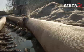 В поселке Красная Заря произошел масштабный потоп