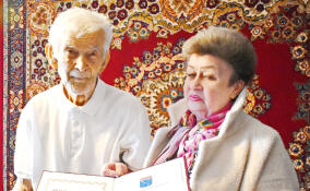 В Новом Девяткино ветеран войны ВОВ отметил свое столетие