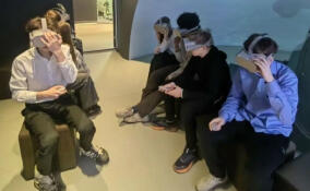 Всеволожским школьникам провели необычную экскурсию в «Доме авиаторов»