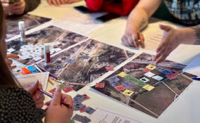 В Кудрово обсудили благоустройство парка возле Центральной улицы