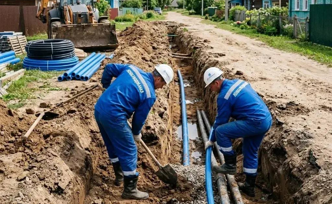 В Ириновке и Лесколово заменят старые трубы