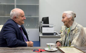 Легендарной спортсменке из Всеволожска исполнилось 95 лет