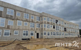 Детский сад в Янино-1 на половину готов