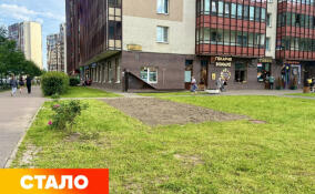 В Кудрово после долгих споров с УК снесли незаконный ларек
