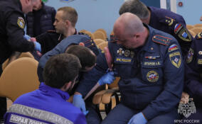 В Мурино прошел тренинг МЧС по оказанию первой помощи