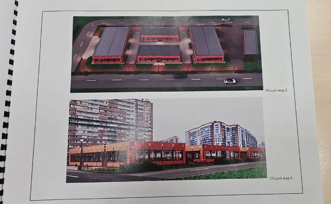 В Мурино приостановили строительство ларьков в зеленой зоне