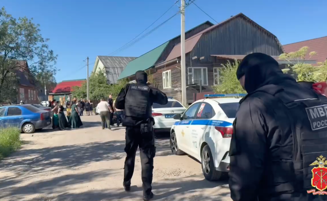 Полиция проверила поселения кочевого народа во Всеволожском районе