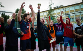 Кудровская «Рокада» выиграла чемпионат паркового волейбола Заневского поселения