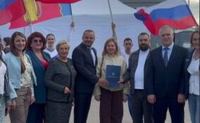 Лира Бурак поздравила Мурино с 277-летием